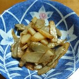 新ごぼうと平天の炒め物♪